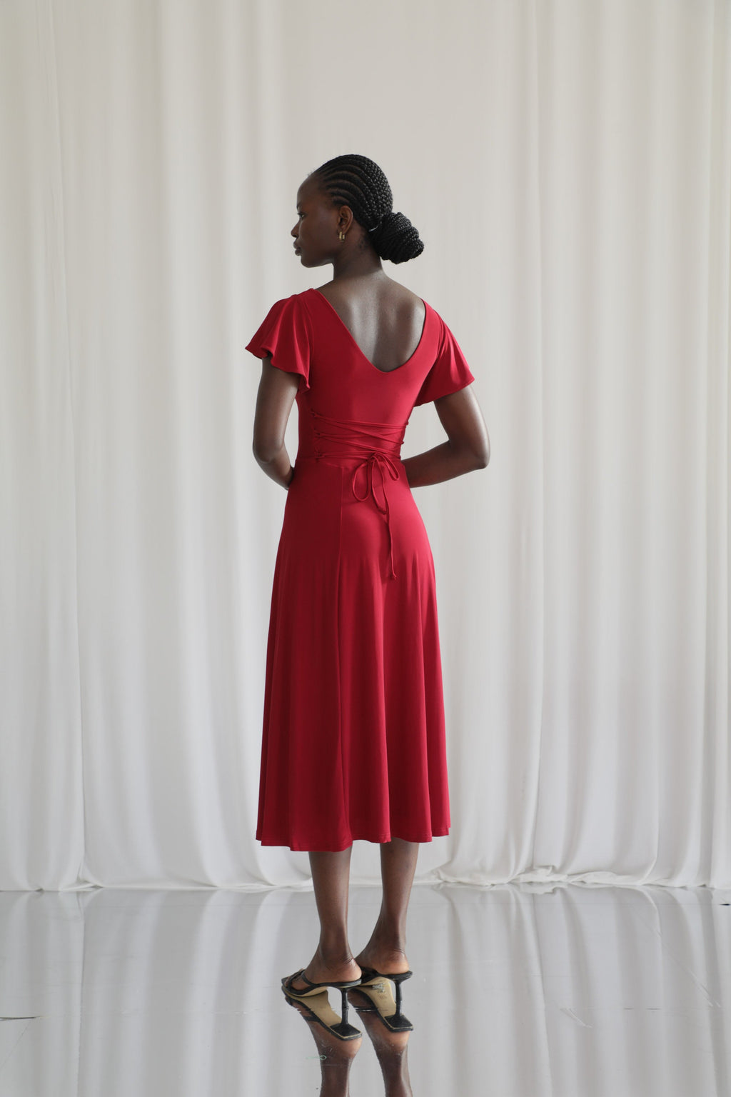 Ava Reversible Midi Dress