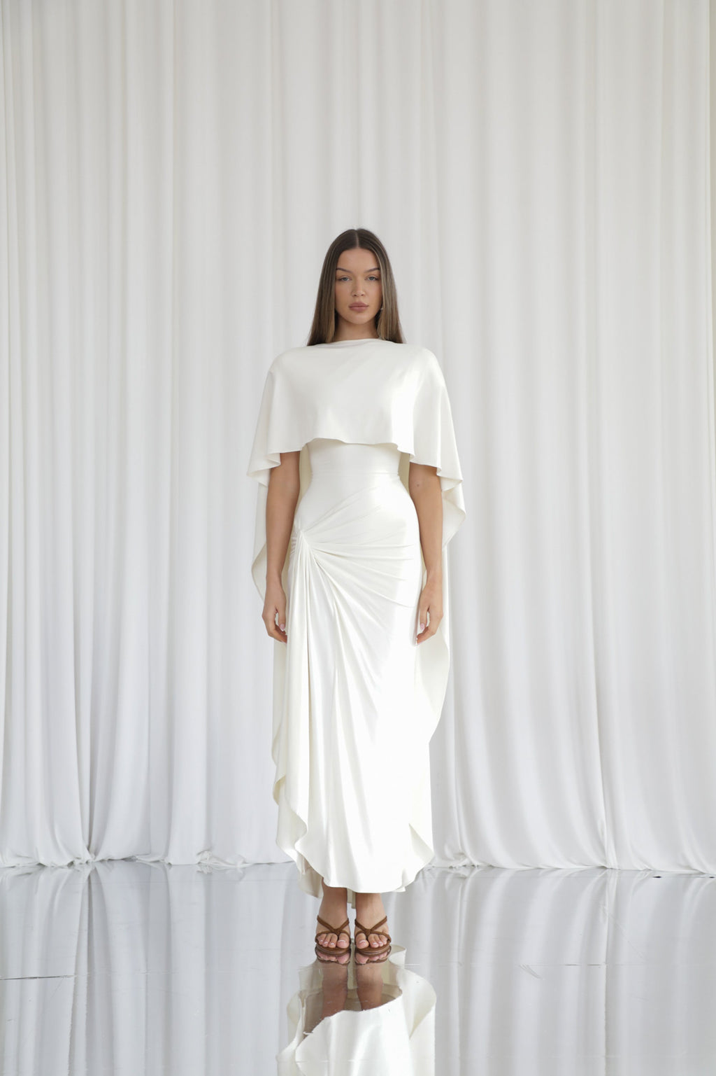 Long Drape Cape