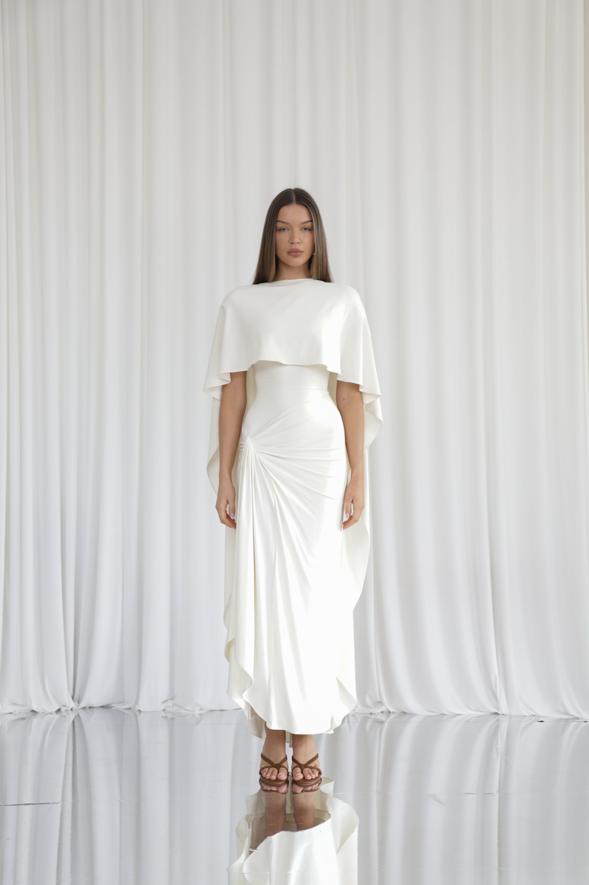 Long Drape Cape