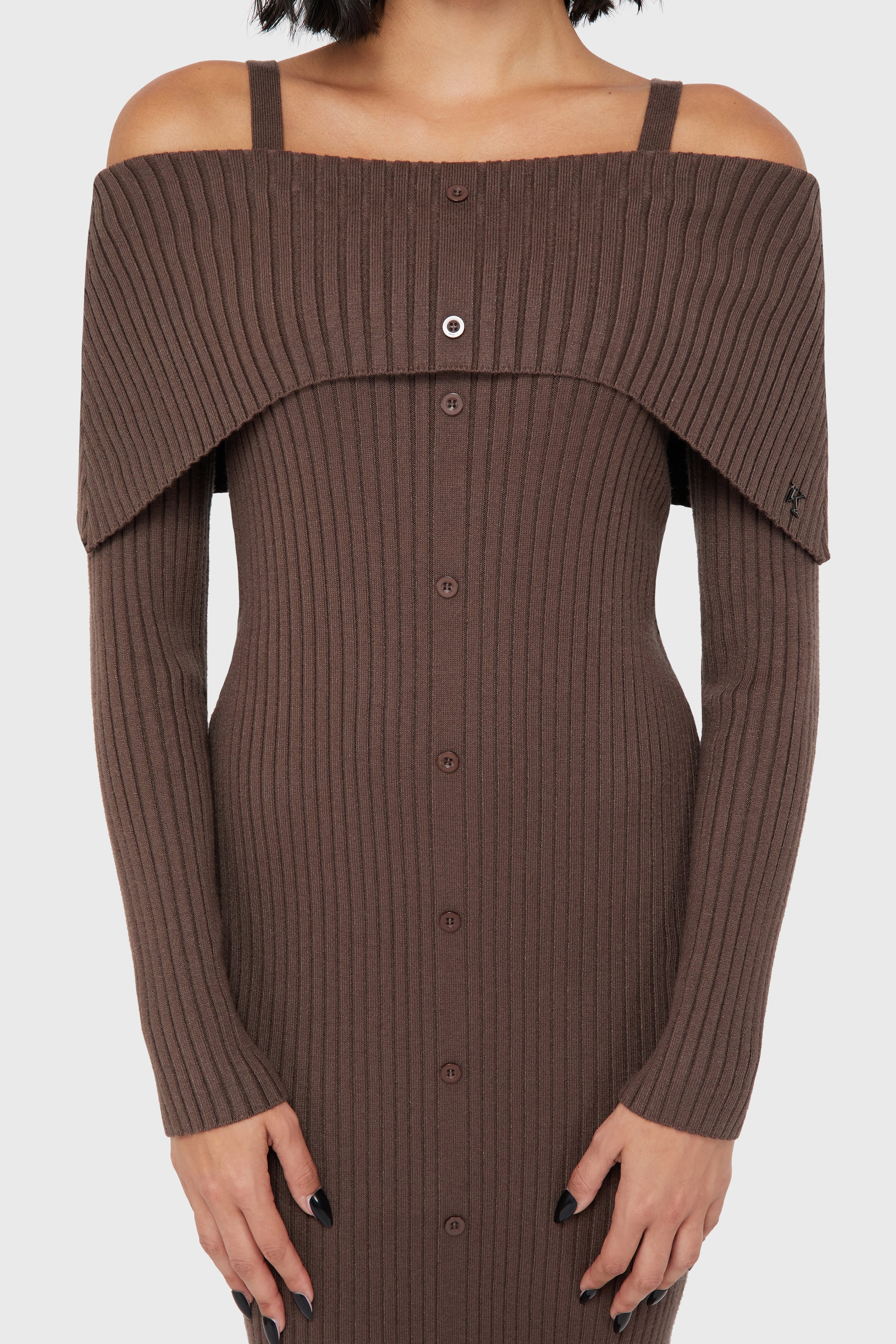 Dusk Empress Dress [Brown]