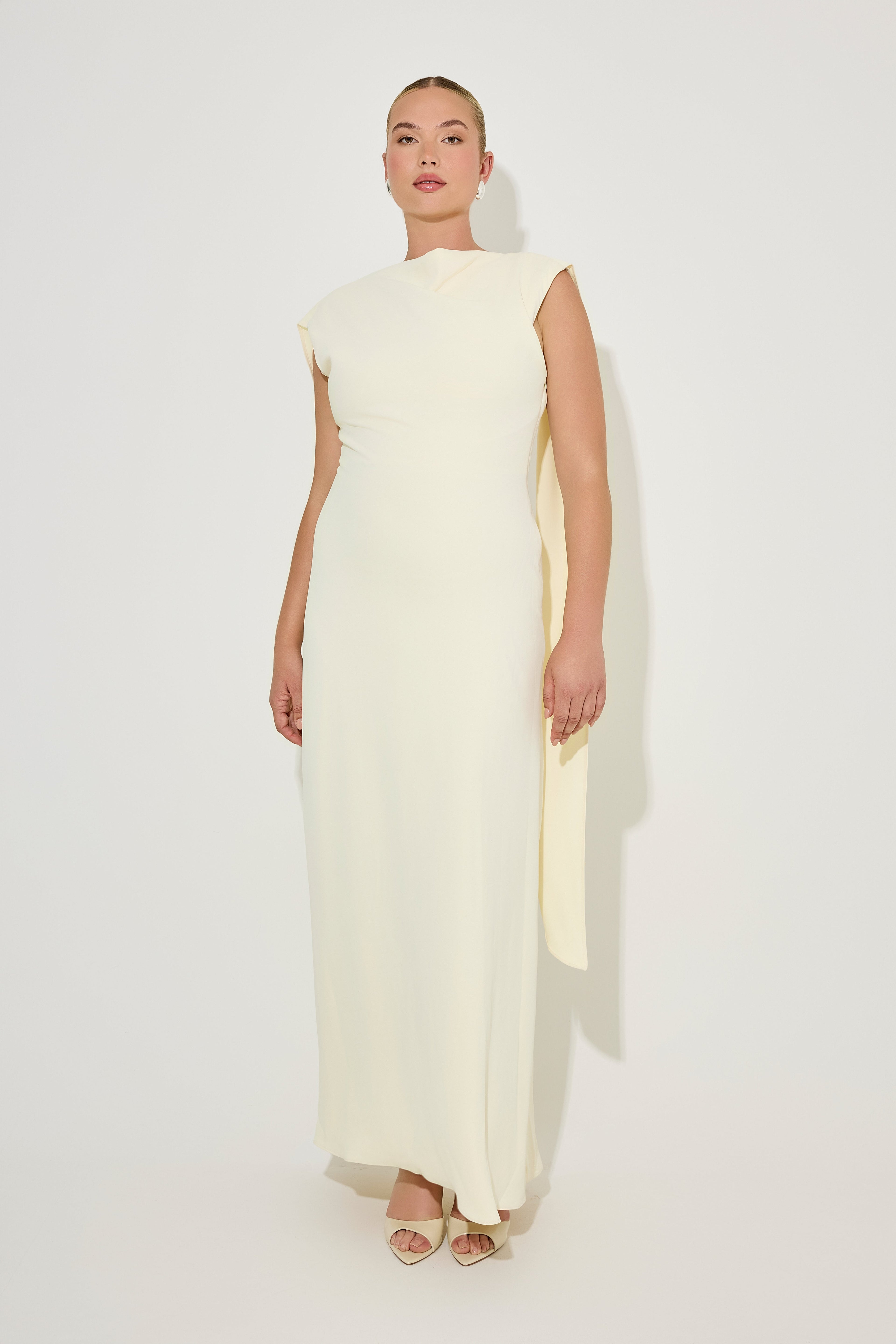 Drape Maxi Dress