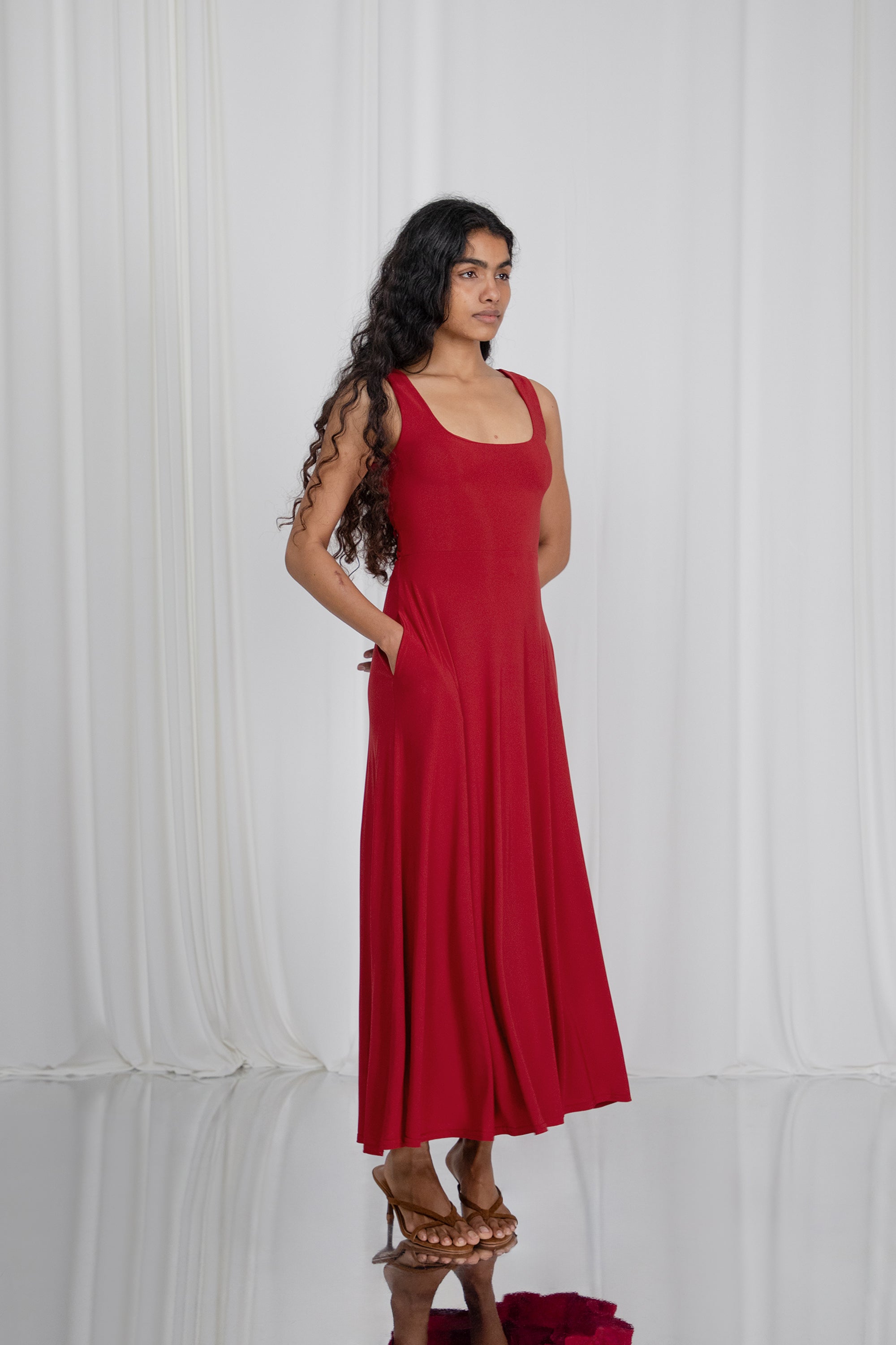 Juni Reversible Maxi Dress