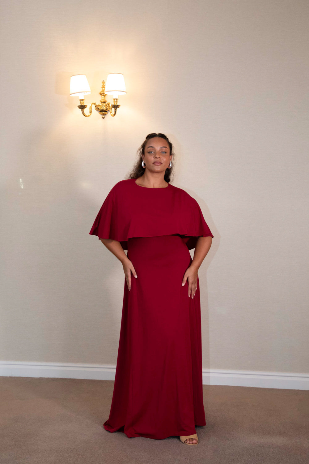 Short Drape Cape